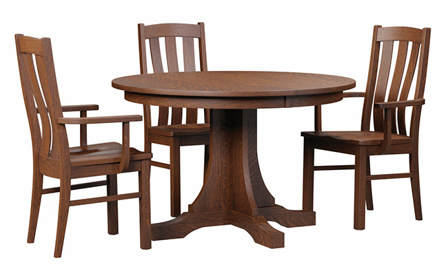 KT Mission Table & Raleigh Chairs