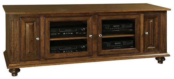 The Larson TV Stand is ideal for a 72” flat panel TV. It is 73” wide