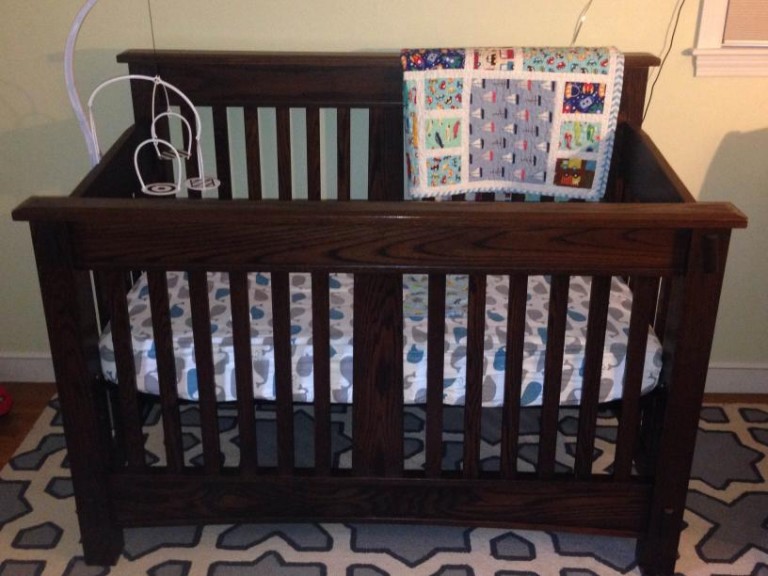 This Amish Crib Will Last… Even As Its Favorite Kid Grows