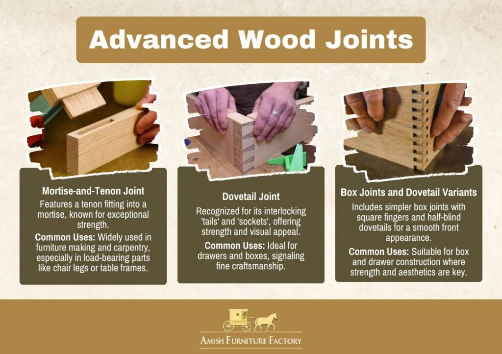 Advanced wood joints.
