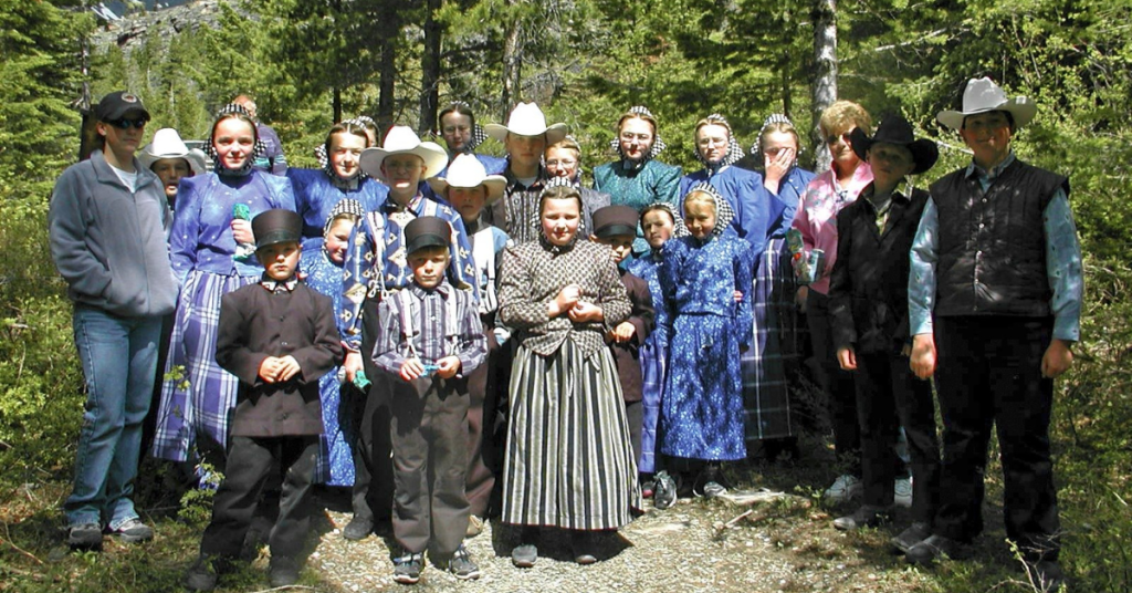 amish country tours Old Order Amish family