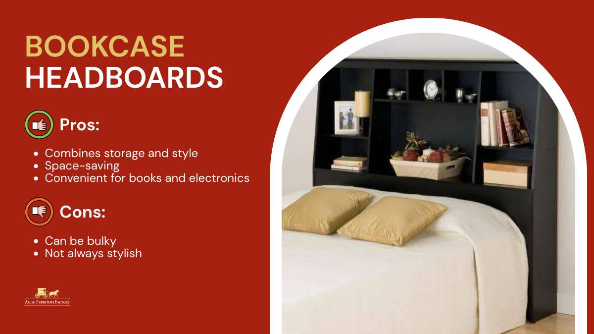 headboard styles Bookcase Headboards