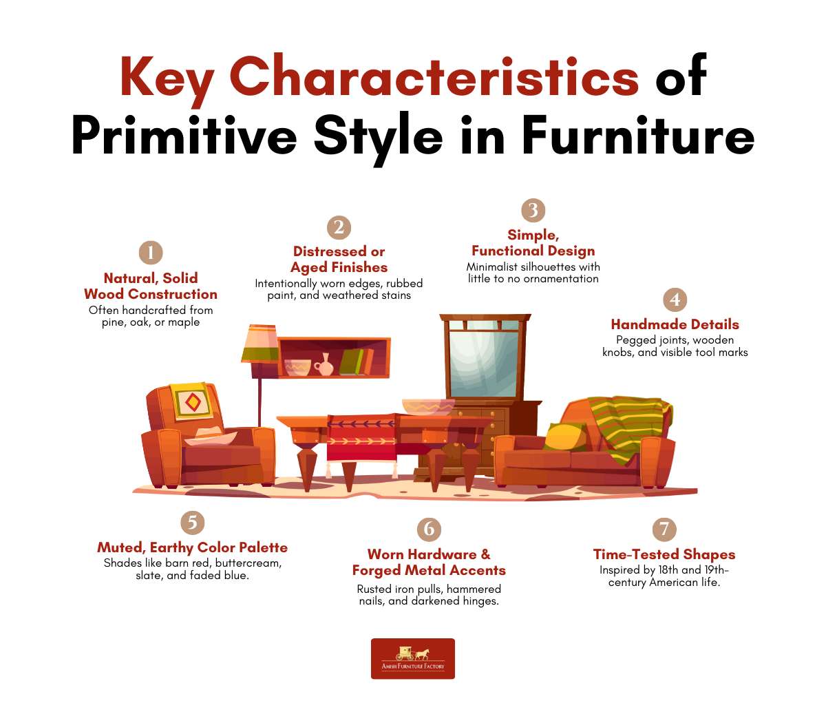 Key Characteristics of Primitive Style in Furniture