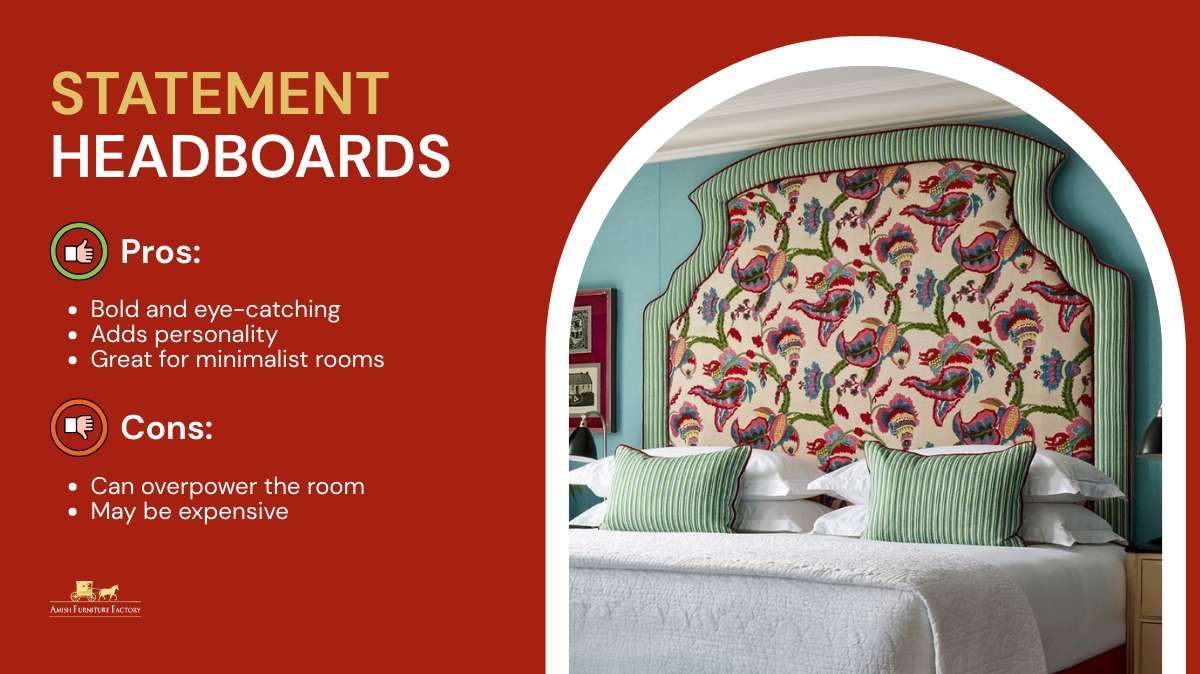headboard styles Statement Headboards