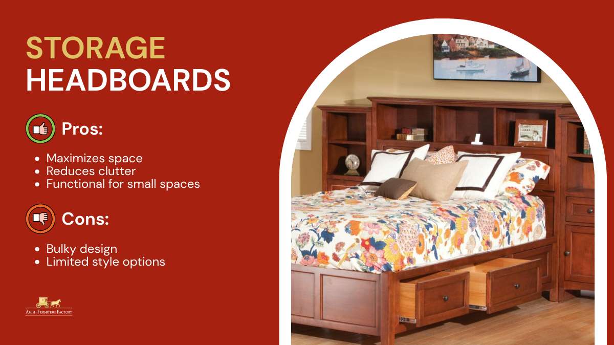 headboard styles Storage Headboards