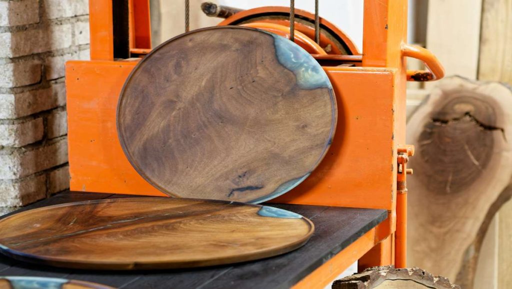 Walnut wood furniture