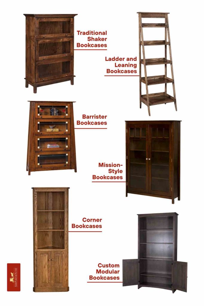 Timeless Types of Amish Bookcases