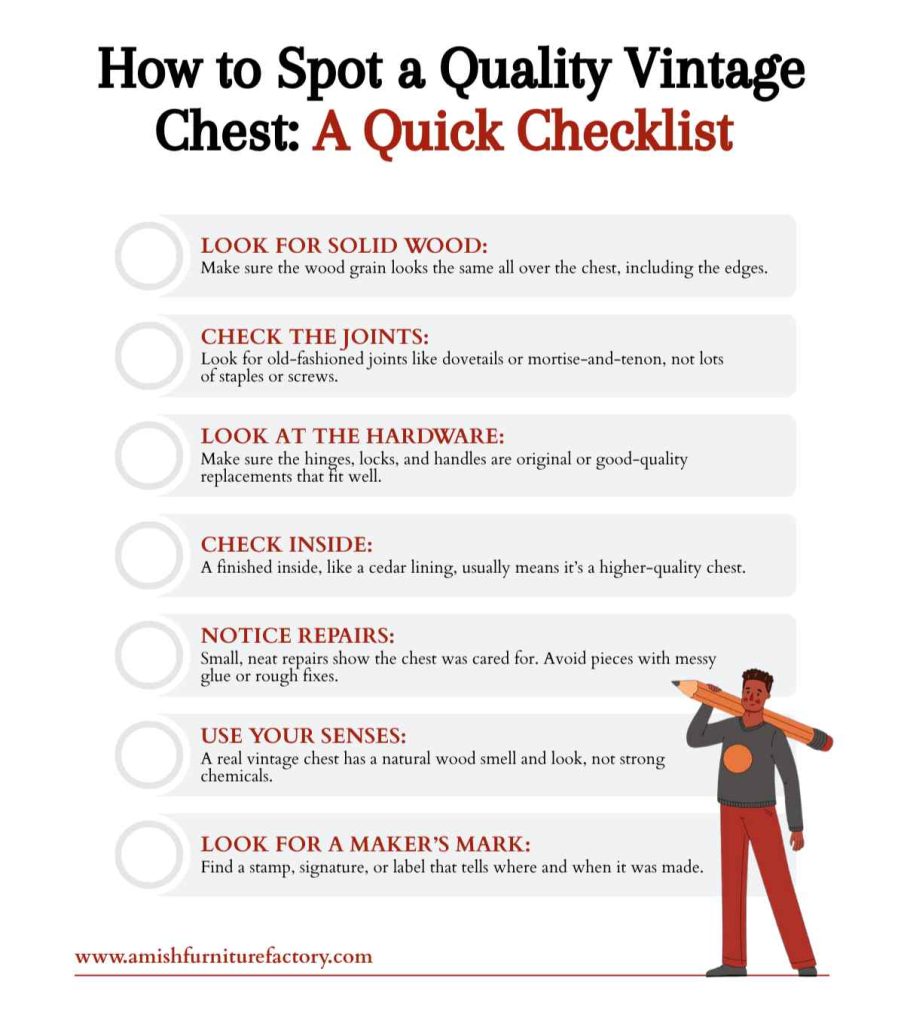 How to Spot a Quality Vintage Chest - A Quick Checklist