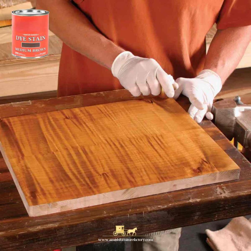 Dye Stains for hard maple