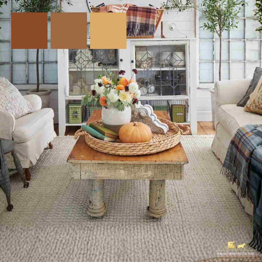 coffee table decor Fall (Autumn)_ Warm, Cozy & Textured