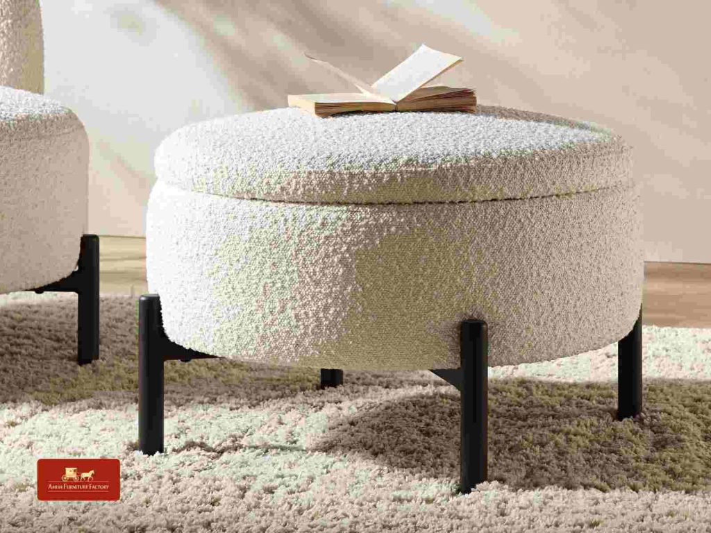 furniture you put your feet on Pouffe or pouf