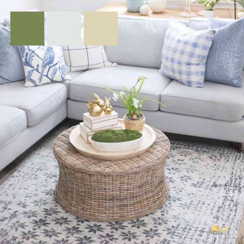 coffee table decor Spring Fresh, Airy, and Nature-Inspired