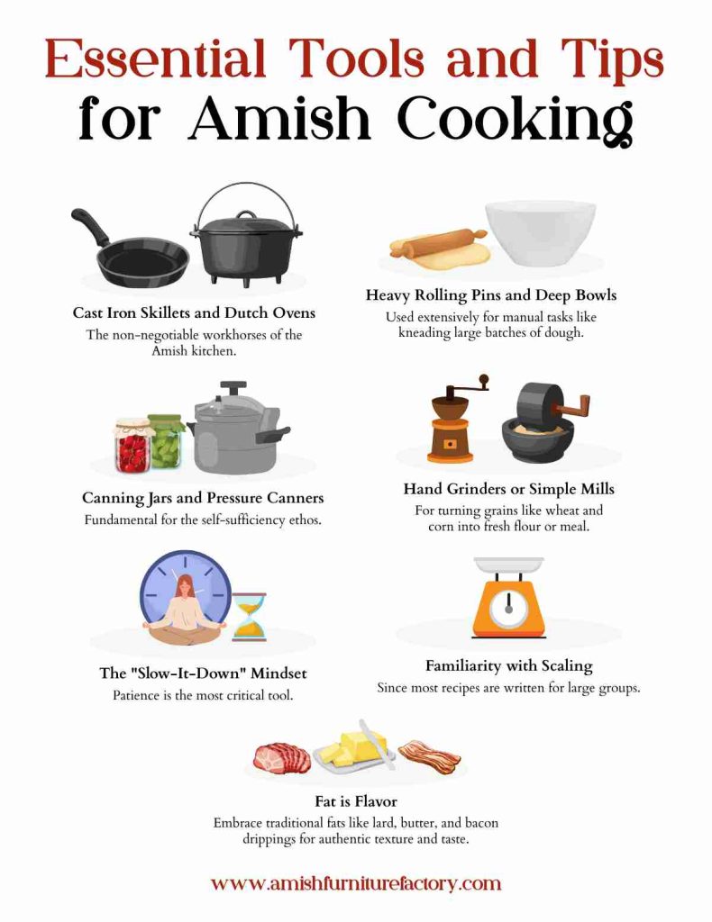 Essential Tools and Tips for Amish Cooking
