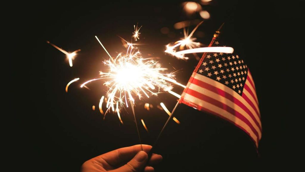 do amish celebrate 4th of july US flag during 4th of July or Independence Day celebration