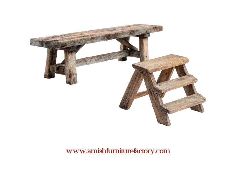 Wooden Stool or Small Bench