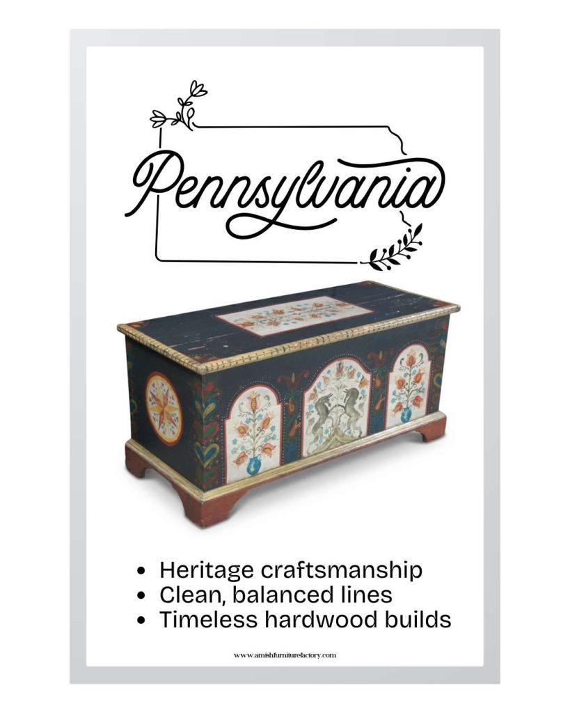 amish furniture styles Pennsylvania furniture style