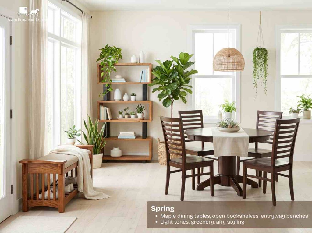 seasonal amish furniture Seasonal Amish Furniture Ideas - Spring