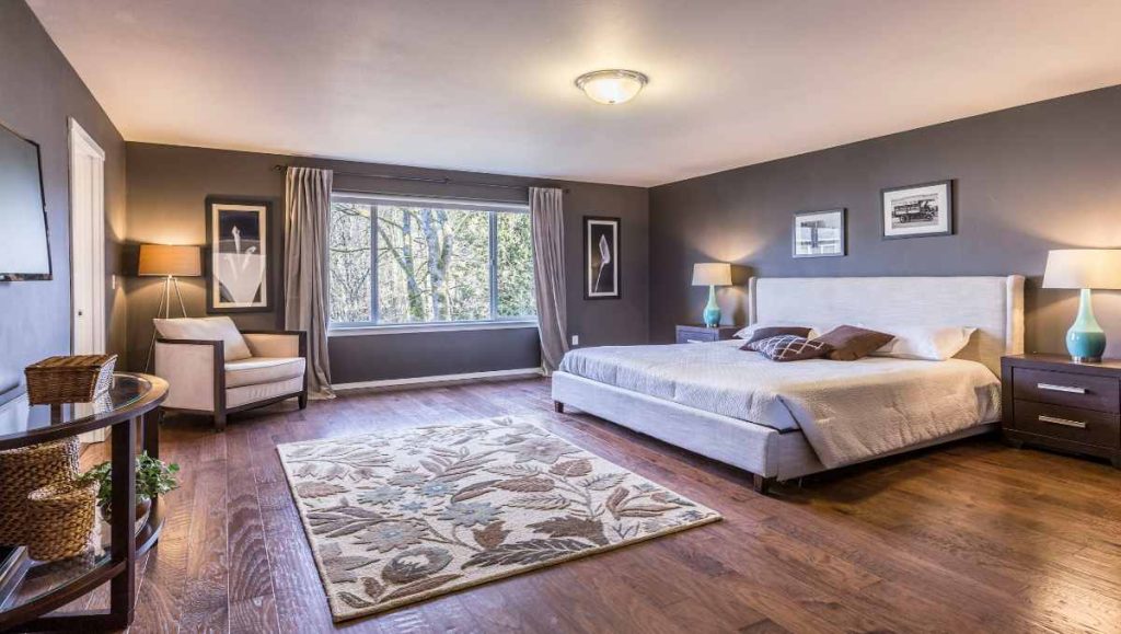 what is a platform bed A platform bed in the center of the room
