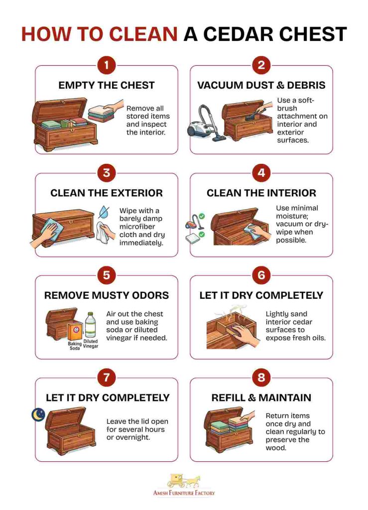 how to clean a cedar chest How to Clean a Cedar Chest