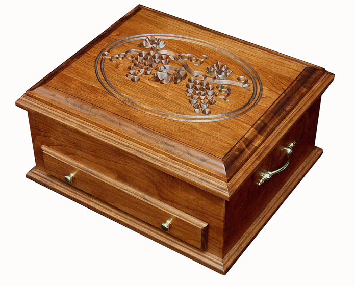 Amish Handcrafted Silverware Chest