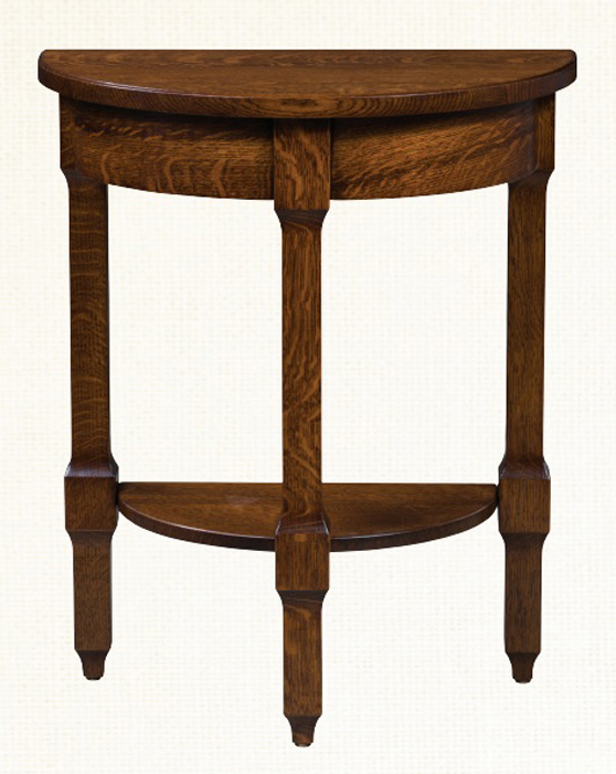 Amish Crest Small End Table