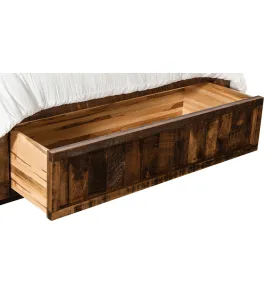 Bookcase Headboard Platform Bed, Style IT-307