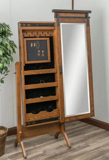 ERD Barn Door Track Jewelry Cheval