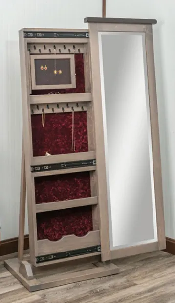 ERD Barn Wood Top Leaner Jewelry
