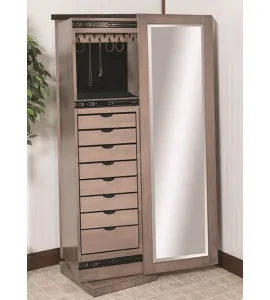 Barn Wood Top Jewelry / Armoire Tower