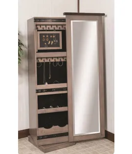 Barn Wood Top Jewelry / Armoire Tower