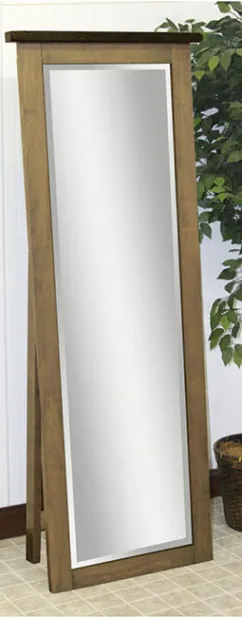 Barn Wood Top Leaner