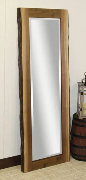 Walnut Live Edge Leaner