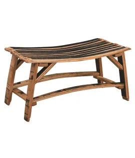 RB Barrel Stave Bench