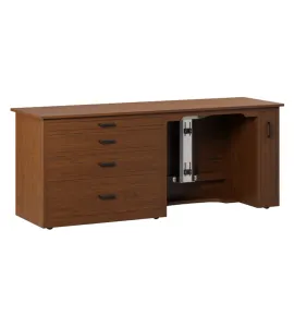166 Large Sewing Cabinet with Pullout