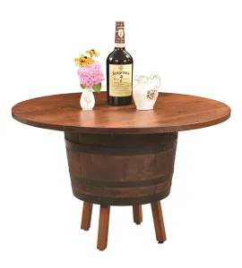 RB Barrel Table with Legs