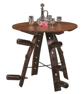 RB 36" Barrel Stave Table