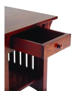 1800 Mission End Table with Drawer