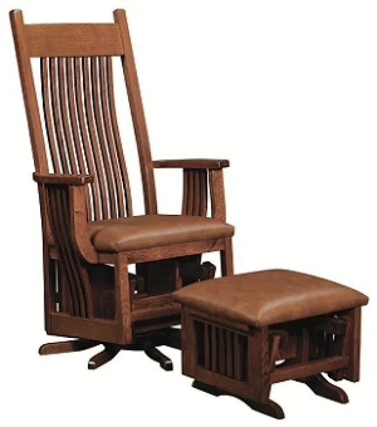 Single Royal Mission Swivel Glider