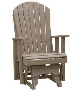 Adirondack Poly Vinyl Glider Chair