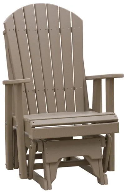 Adirondack Poly Vinyl Glider Chair