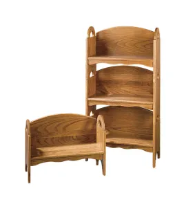 Deacon's Bench/Stacking Bookshelf