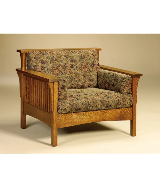 High Back Slat Chair