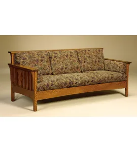 High Back Slat Sofa