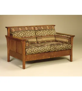 High Back Panel Loveseat