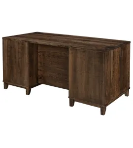 Integra Double Pedestal Desk with Hutch
