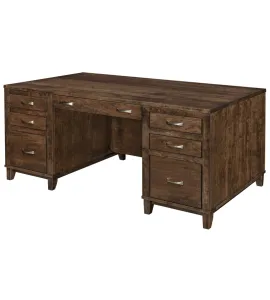 Integra Executive Desk with Flip Down Front