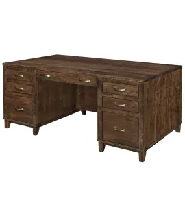 Integra Executive Desk with Flip Down Front