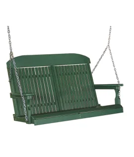 4' Classic Highback Poly Vinyl Swing