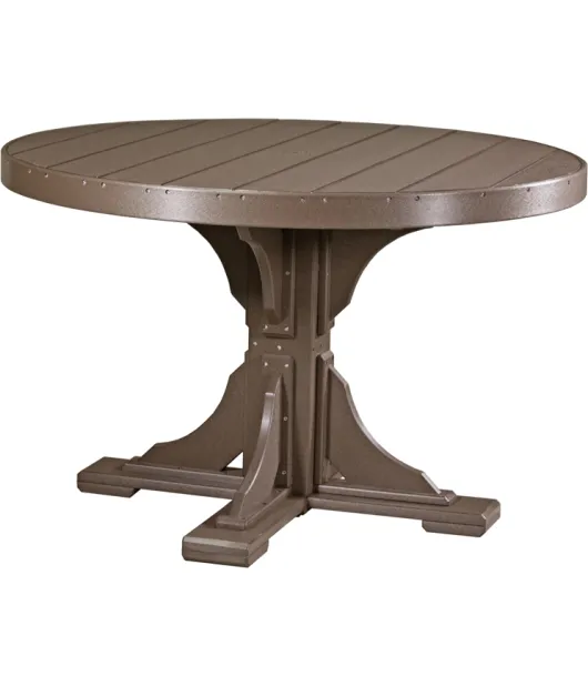 Poly Vinyl 4' Round Table