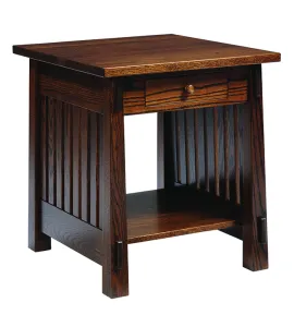 4575 Country Mission End Table with Drawer